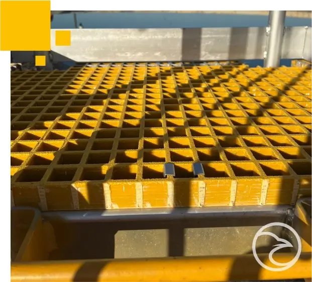 FRP wall panels and structural components for industrial use