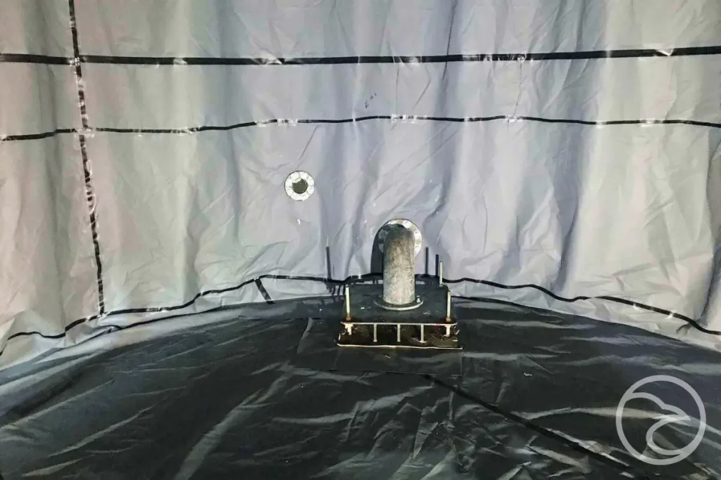 Reinforced PVC tank liner for concrete water tank applications