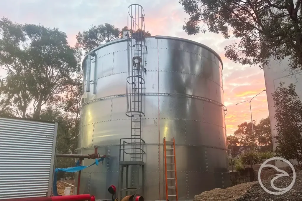 Explore steel panel water tanks