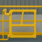 Corrosion-resistant safety gate used for access control
