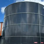 Panel water storage system designed for modular water containment