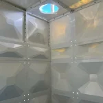 corrosion resistant grp water storage structure