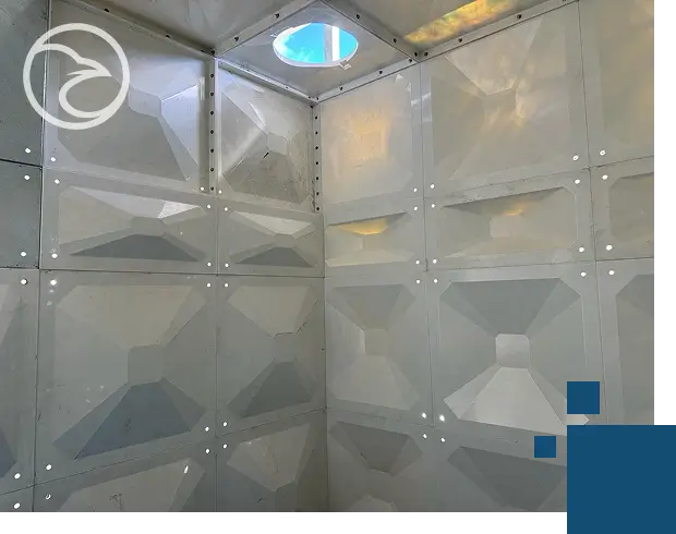 frp panel water tank