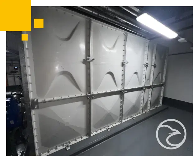 glass reinforced plastic panel tank